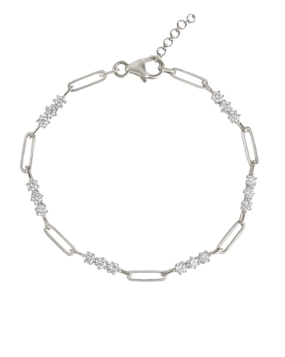 Bransoletka srebrna z cyrkoniami Melia Silver