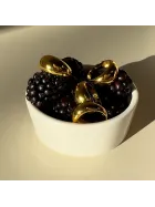 Pierścionek pozłacany pompowany Pumped Gold srebro pozłacane