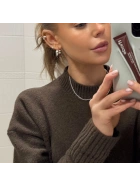 Nausznica srebrna Simple Earcuff Silver