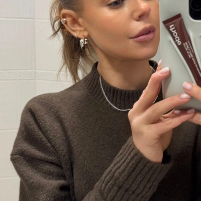 Nausznica srebrna Simple Earcuff Silver