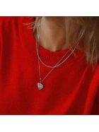 Łańcuszek srebrny choker Rope Silver