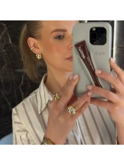 Nausznica z kulkami Beads Gold