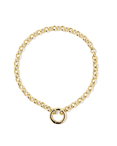 Bransoletka z klamerką pozłacana Brace Gold