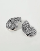 Kolczyki Helix Muszla Srebrne Wkręty | Snobistiq