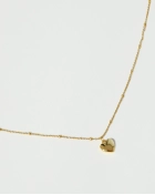 Naszyjnik z serduszkiem pozłacany srebrny Beloved Gold Snobistiq