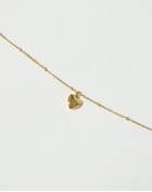 Naszyjnik z serduszkiem pozłacany srebrny Beloved Gold Snobistiq