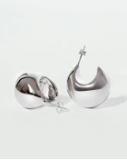 Kolczyki srebrne pompowane Bubble Silver