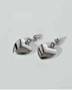 Kolczyki srebrne serca Cherish Silver