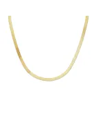 Naszyjnik choker – elegancki pozłacany choker żmijka | Snobistiq