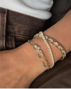 Bransoletka srebrna z cyrkoniami Tiara Gold