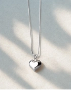 Naszyjnik choker z serduszkiem Always Silver