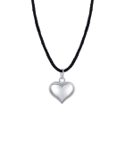 Naszyjnik na sznurku z serduszkiem Always Rope Silver