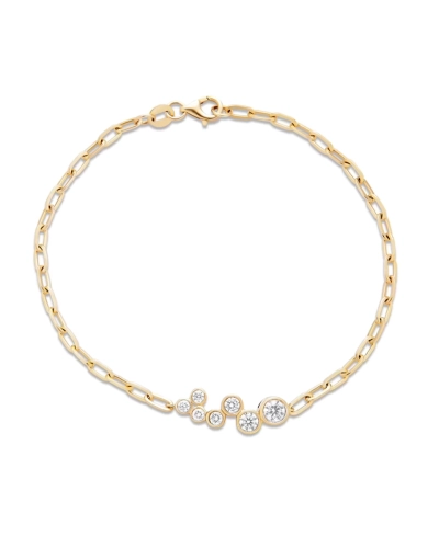 Bransoletka srebrna z cyrkoniami Tiara Gold