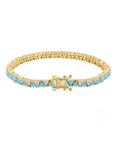 Bransoletka tenisowa z cyrkoniami Marina Gold