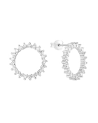 Kolczyki srebrne z cyrkoniami Soleil Silver