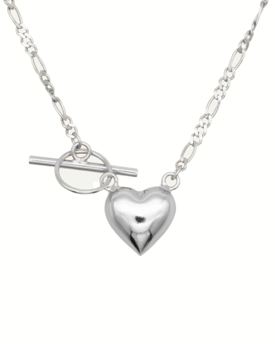 Naszyjnik serduszko srebrny Love Silver