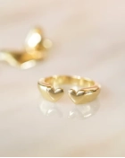 Pierścionek z serduszkami Valentine's Gold