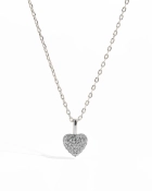 Naszyjnik z serduszkiem Lilly Silver