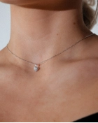 Naszyjnik z serduszkiem Lilly Silver