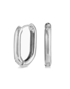 Kolczyki srebrne Clip Silver