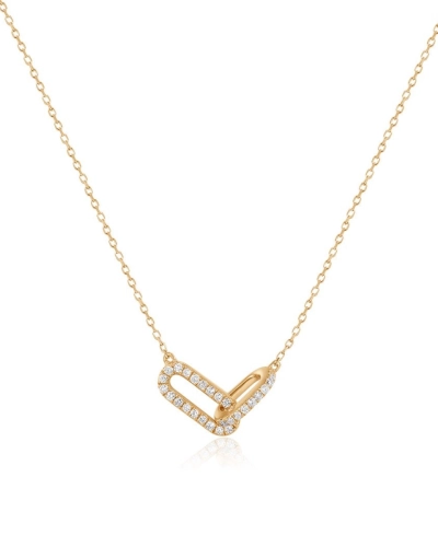 Naszyjnik srebrny z cyrkoniami Nessy Gold