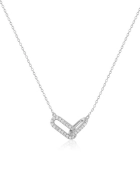 Naszyjnik srebrny z cyrkoniami Nessy Silver