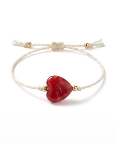 Bransoletka na sznurku Love Me Tender Milk