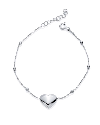 Bransoletka z kulkami i sercem Cherish Silver