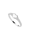 Pierścionek z cyrkoniami Amore Silver