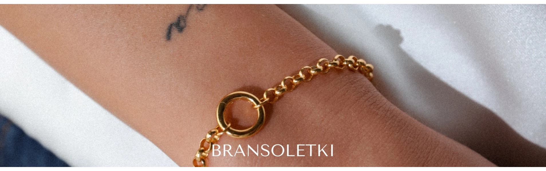 Modne bransoletki damskie srebrne, pozłacane, sztywne - Snobistiq