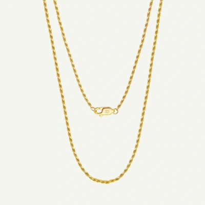 Naszyjnik pozłacany na komunię - Snobistiq