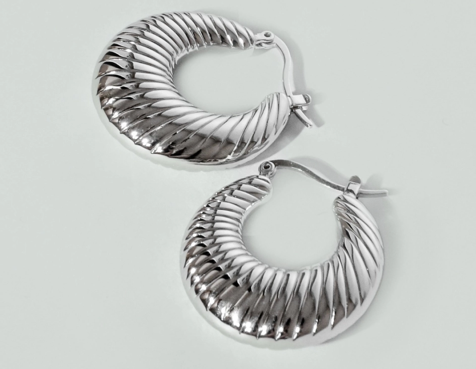 Kolczyki srebrne